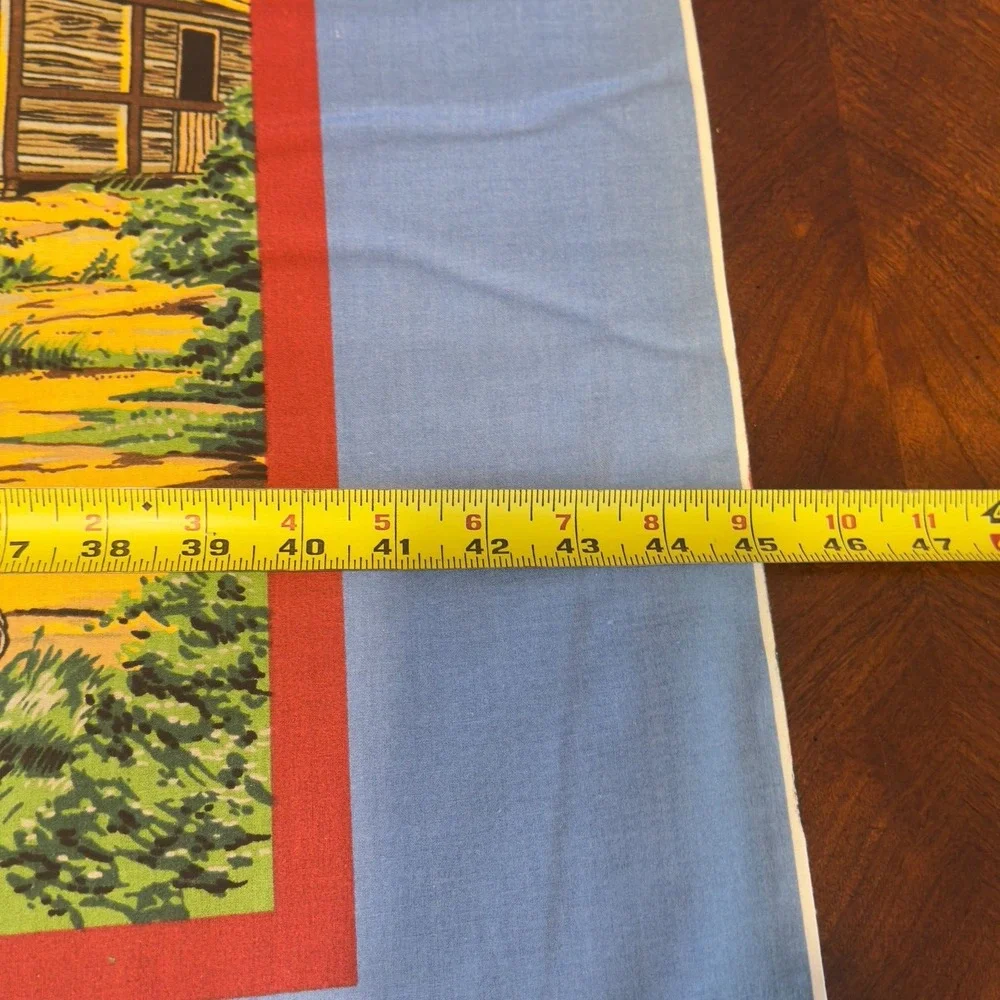 Farmhouse Barn Mill Country Living Fabric 35